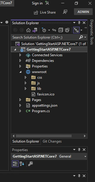 Getting Started With ASP.NET Core 7