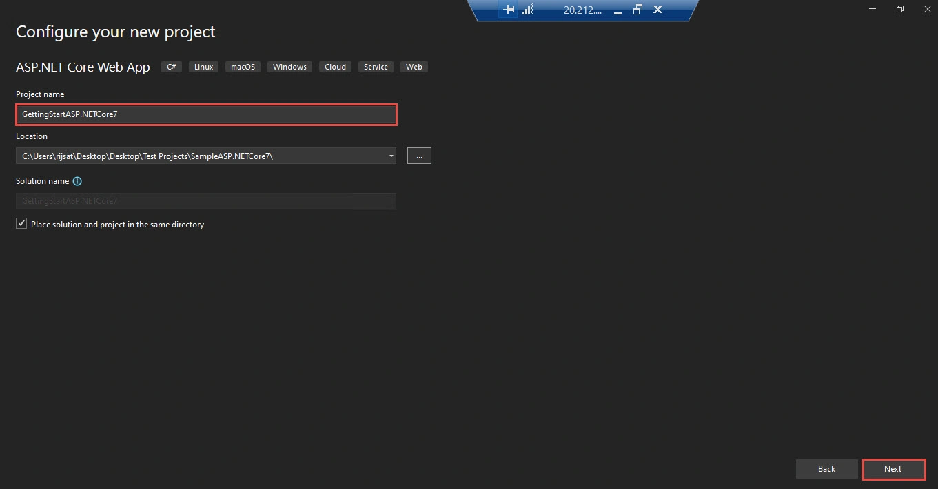 Getting Started With ASP.NET Core 7