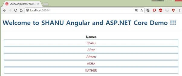 ASP.NET Core