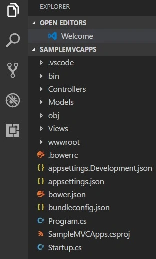 Folder structure