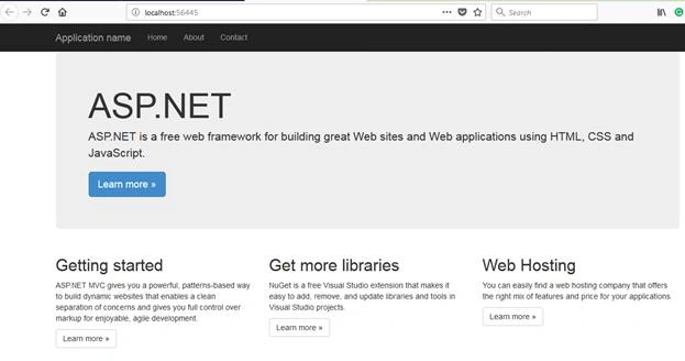 Getting Started with ASP.NET MVC