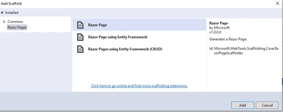 Add new pages