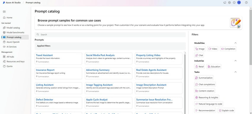 Prompt Catalog