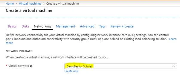 Azure Bastion (Preview) Service