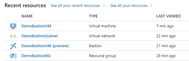 Azure Bastion (Preview) Service