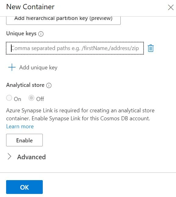 Azure Cosmos DB Account