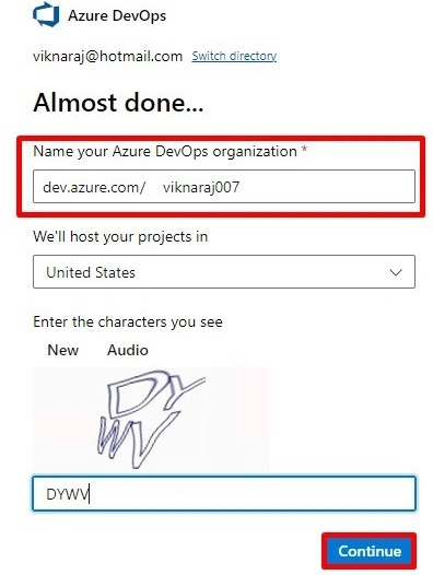 Azure Devops Continue-