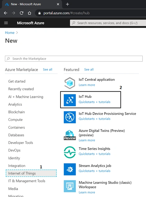 Getting Started With Azure IoT Hub And Devices