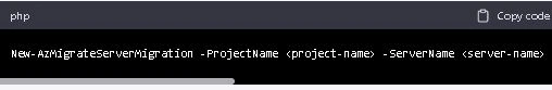 Azure Migrate Service