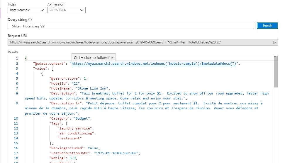 Azure Search