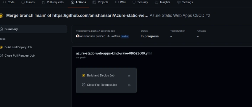 Getting Started with Azure Static Web App