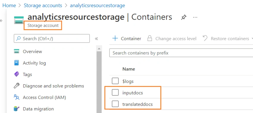 Getting started with Azure Translator Service
