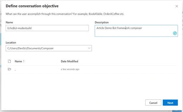 Bot Framework Composer