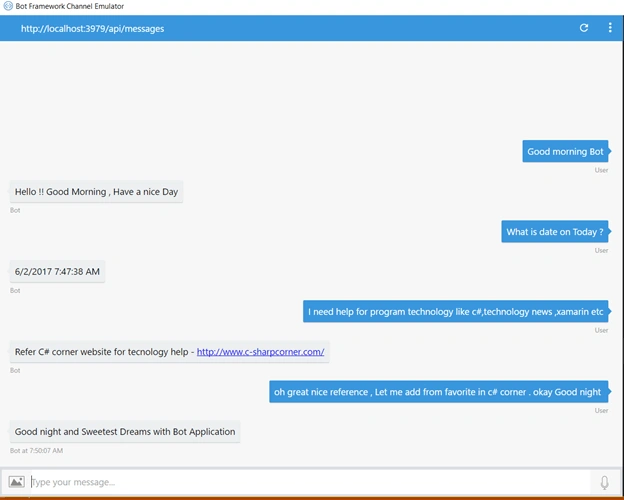 Bot Framework 