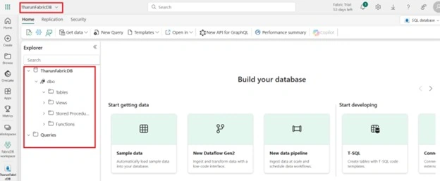 Empty database