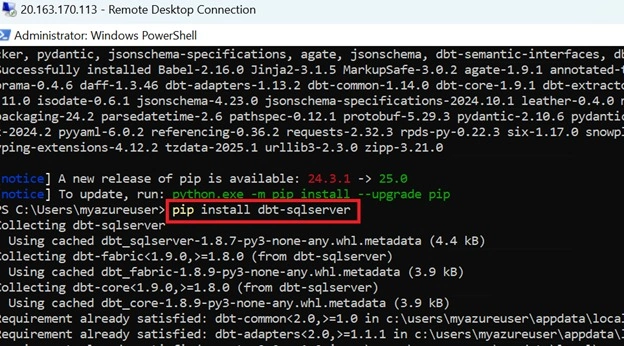 Pip Install