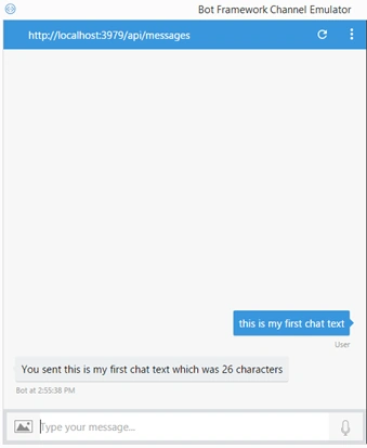 Start chatting