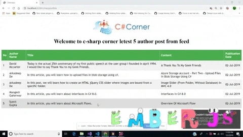 Getting Started With Ember.js And .NET Core 3