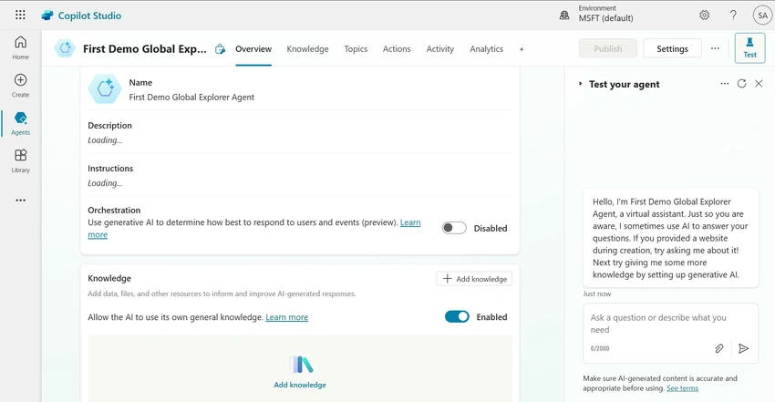 First Demo