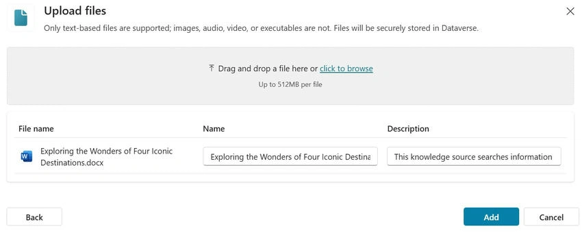 Upload Files
