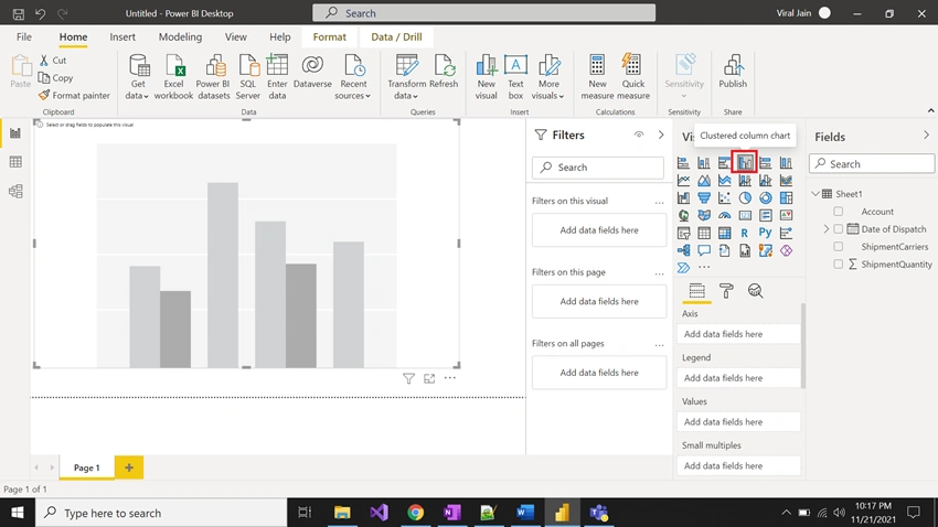 Getting Started with First Microsoft Power BI Report
