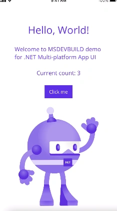 MAUI IOS app