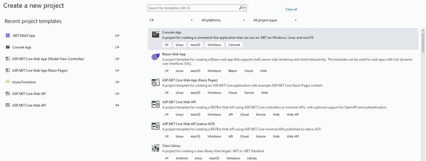 Console Application