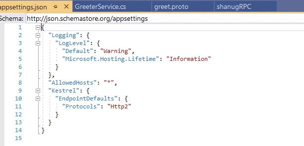 gRPC Client And Server Using ASP.NET Core