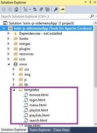 List of Screens