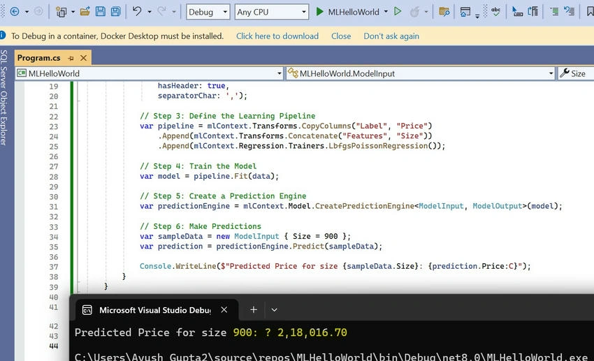 Visual studio
