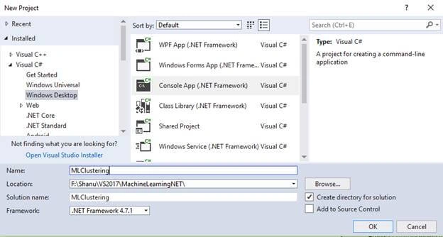 Machine Learning .NET For Clustering Model