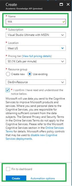 Cognitive Services