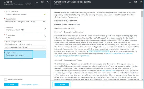 Cognitive Services