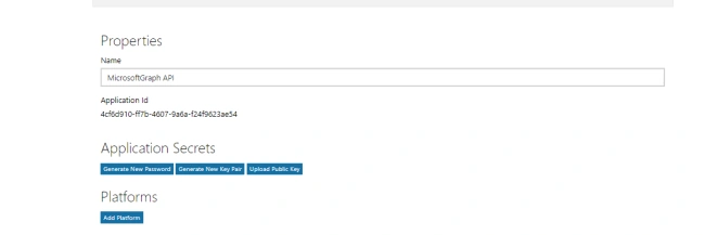 Microsoft Graph API