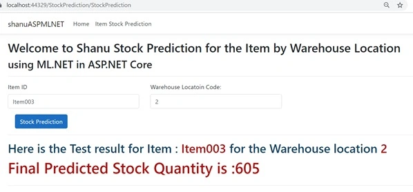 Stock production