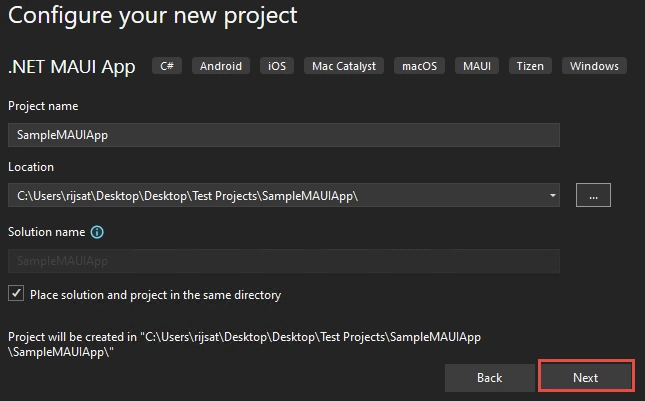 Configure project