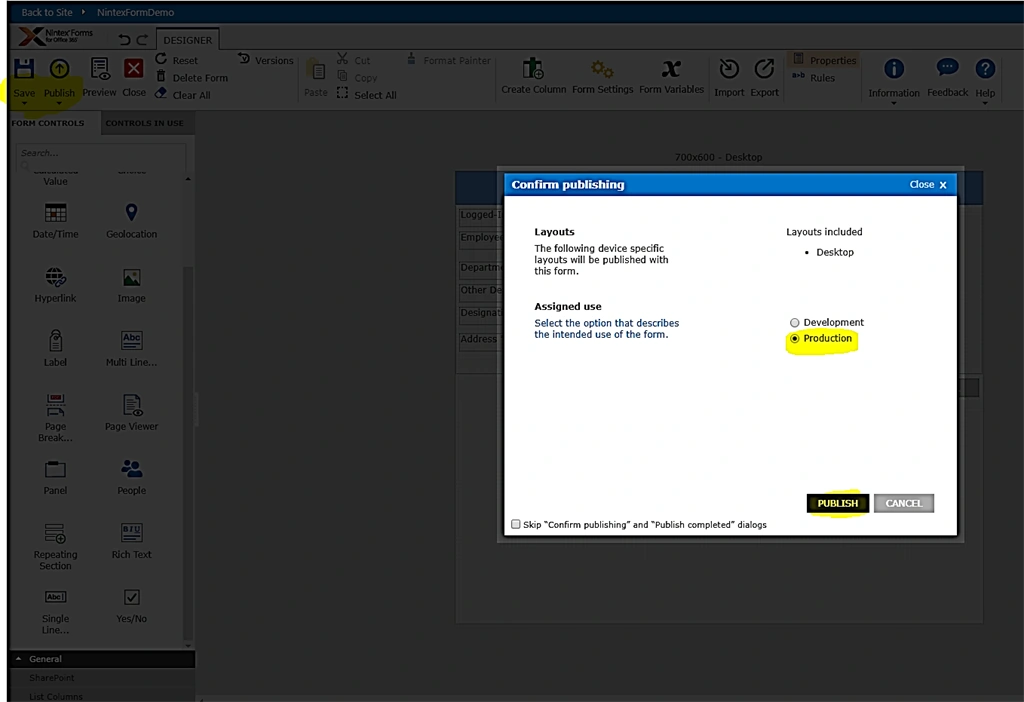 Getting Started With Nintex Forms For Office 365 SharePoint Online