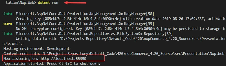 getting-started-with-nopcommerce-using-visual-studio-code