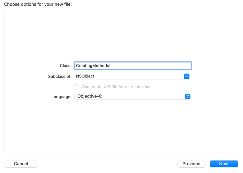 Getting Started With Objective C - Working With Methods