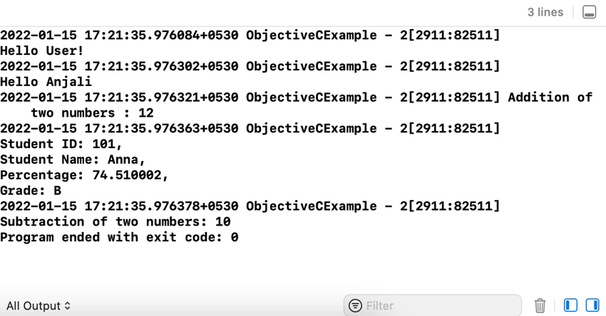 Getting Started With Objective C - Working With Methods