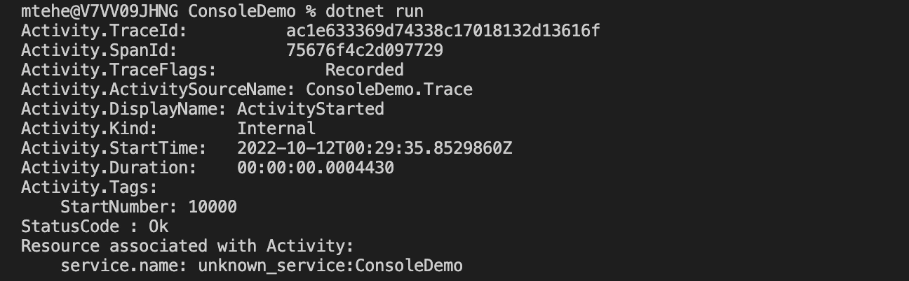 Getting started with OpenTelemetry
