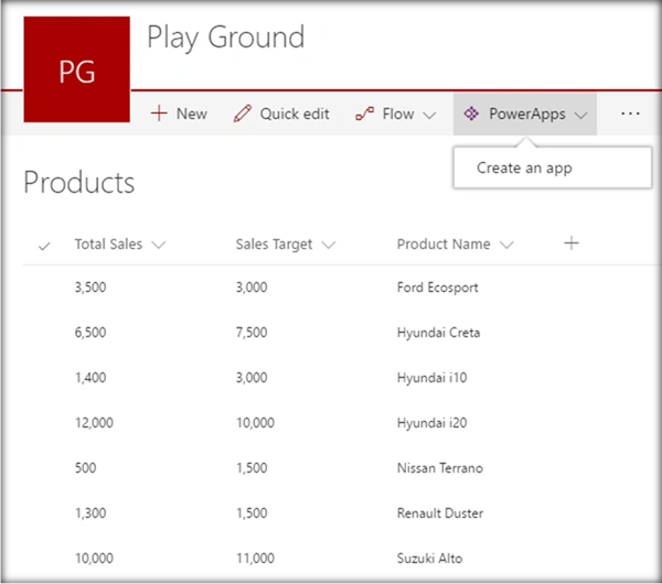 PowerApps