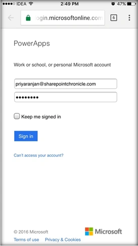 PowerApps