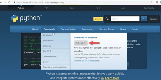 Getting Started with Python