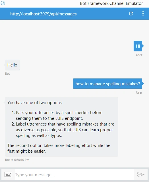 Microsoft Bot Framework
