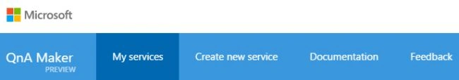 QnA Maker service