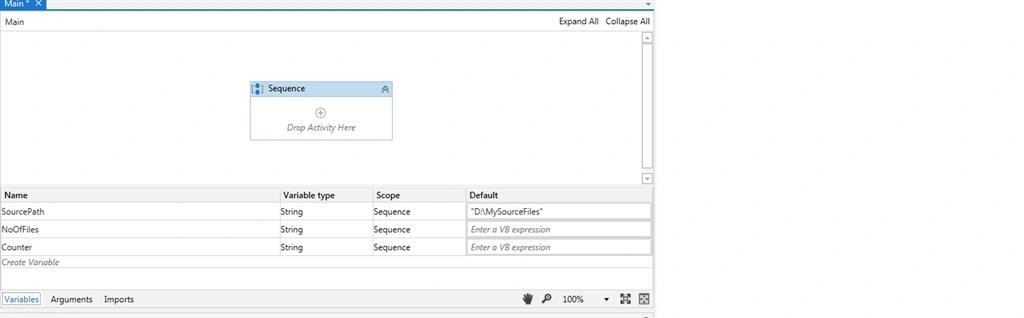 creating variables