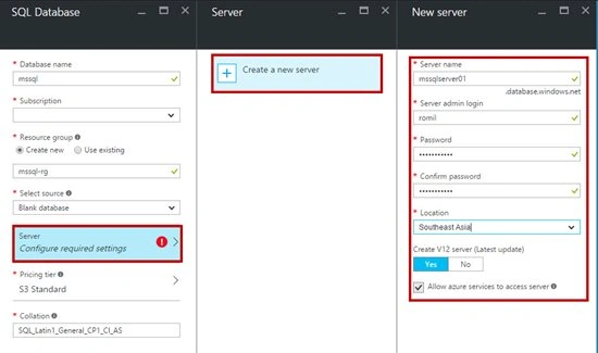 create Server