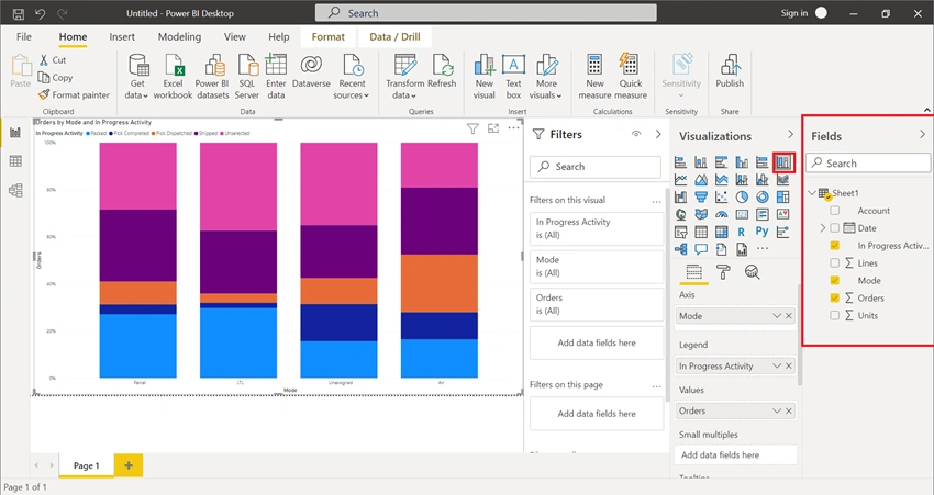 Getting Started With Stacked Bar Chart