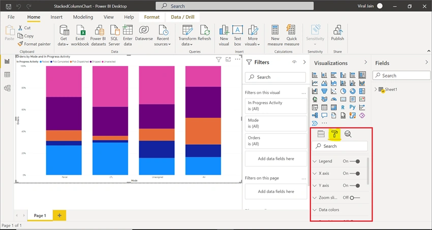 Getting Started With Stacked Bar Chart